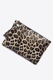 Leopard PU Leather Clutch - Trendsi