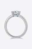 1 Carat Moissanite 925 Sterling Silver Solitaire Ring - Flyclothing LLC