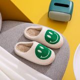 Melody Smiley Face Slippers - Flyclothing LLC