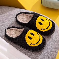 Melody Smiley Face Slippers - Flyclothing LLC