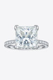 5.52 Carat Moissanite Side Stone Ring - Flyclothing LLC