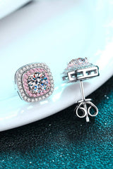 1 Carat Moissanite Stud Earrings - Flyclothing LLC