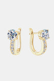 2 Carat Moissanite 925 Sterling Silver Earrings - Flyclothing LLC