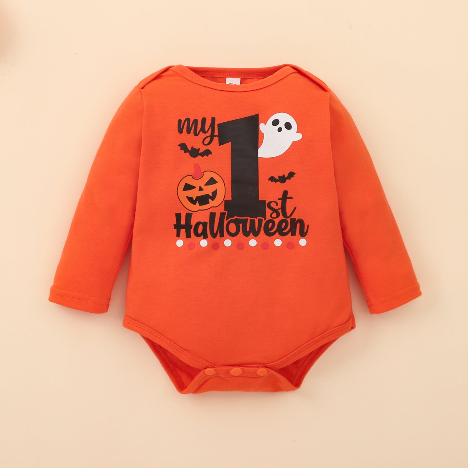 MY FIRST HALLOWEEN Graphic Bodysuit and Printed Long Pants Set - Flyclothing LLC