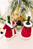 2-Pack Christmas Dress Wine Bottle Covers - Flyclothing LLC