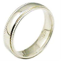 Alamode High Polished 925 Sterling Silver Ring with No Stone in No Stone - Alamode