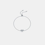 Moissanite 925 Sterling Silver Heart Bracelet - Flyclothing LLC