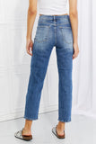 RISEN Full Size Emily High Rise Relaxed Jeans - Flyclothing LLC