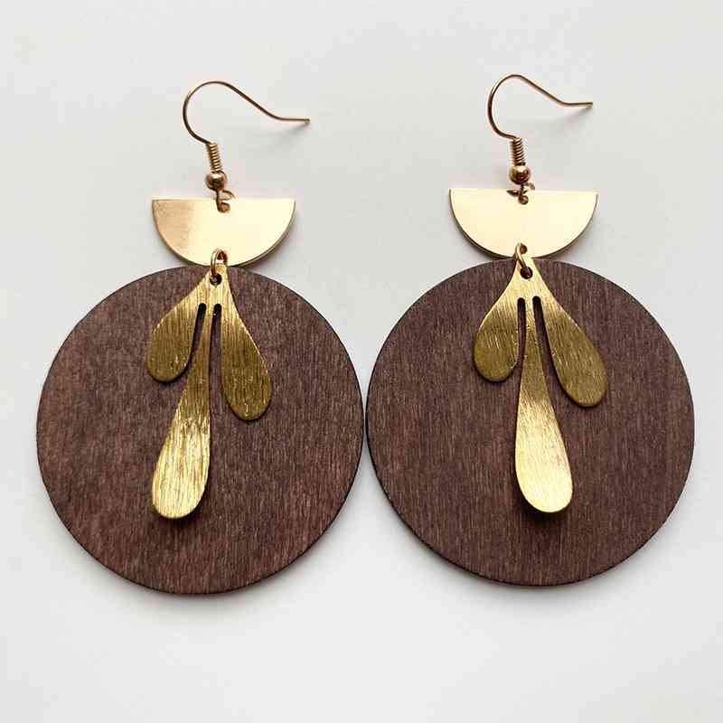 Geometric Drop Earrings - Flyclothing LLC