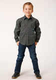 Roper Boys Long Sleeve Snap Wild West Foulard Western Shirt - Flyclothing LLC