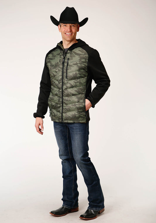 Roper Mens Down Filled Crushable Combo Jacket - Flyclothing LLC