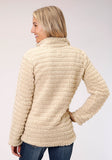 Roper Womens Faux Mink Fleece Jacket Pullover - Flyclothing LLC