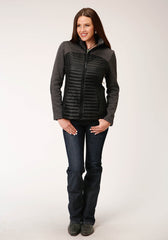 Roper Womens Down Filled Crushable Combo Jacket - Flyclothing LLC