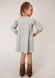 Roper Girls Cotton Millange Dress