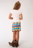 Roper Girls Serape Print  Skirt - Flyclothing LLC