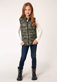 Roper Girls Parachute Camo Down Vest - Flyclothing LLC