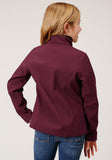 Roper Girls Wine Softshell Tech Jacket - Flyclothing LLC