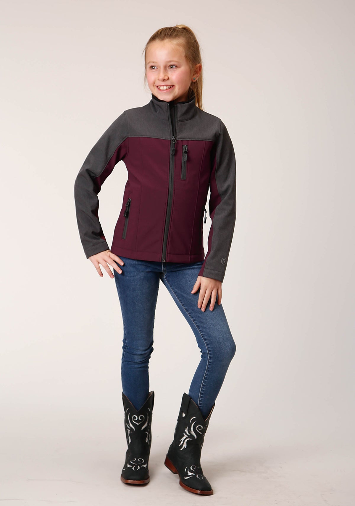 Roper Girls Pcd Softshell Tech Jacket - Flyclothing LLC