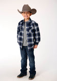 Roper Boys Long Sleeve Snap Cranberry Plaid Western Shirt Jacket - Flyclothing LLC