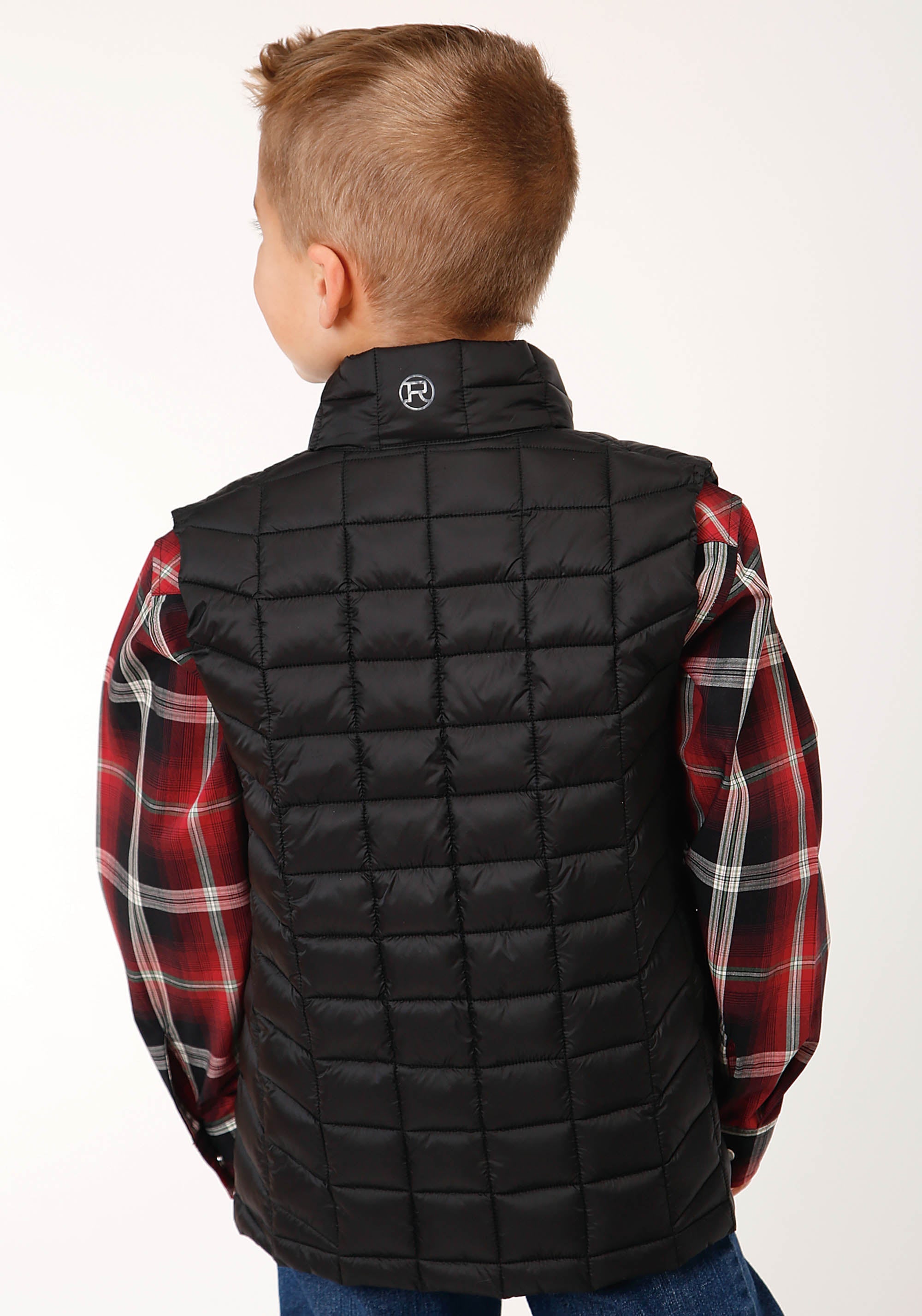 Roper Boys Crushable Poly Filled Down Vest