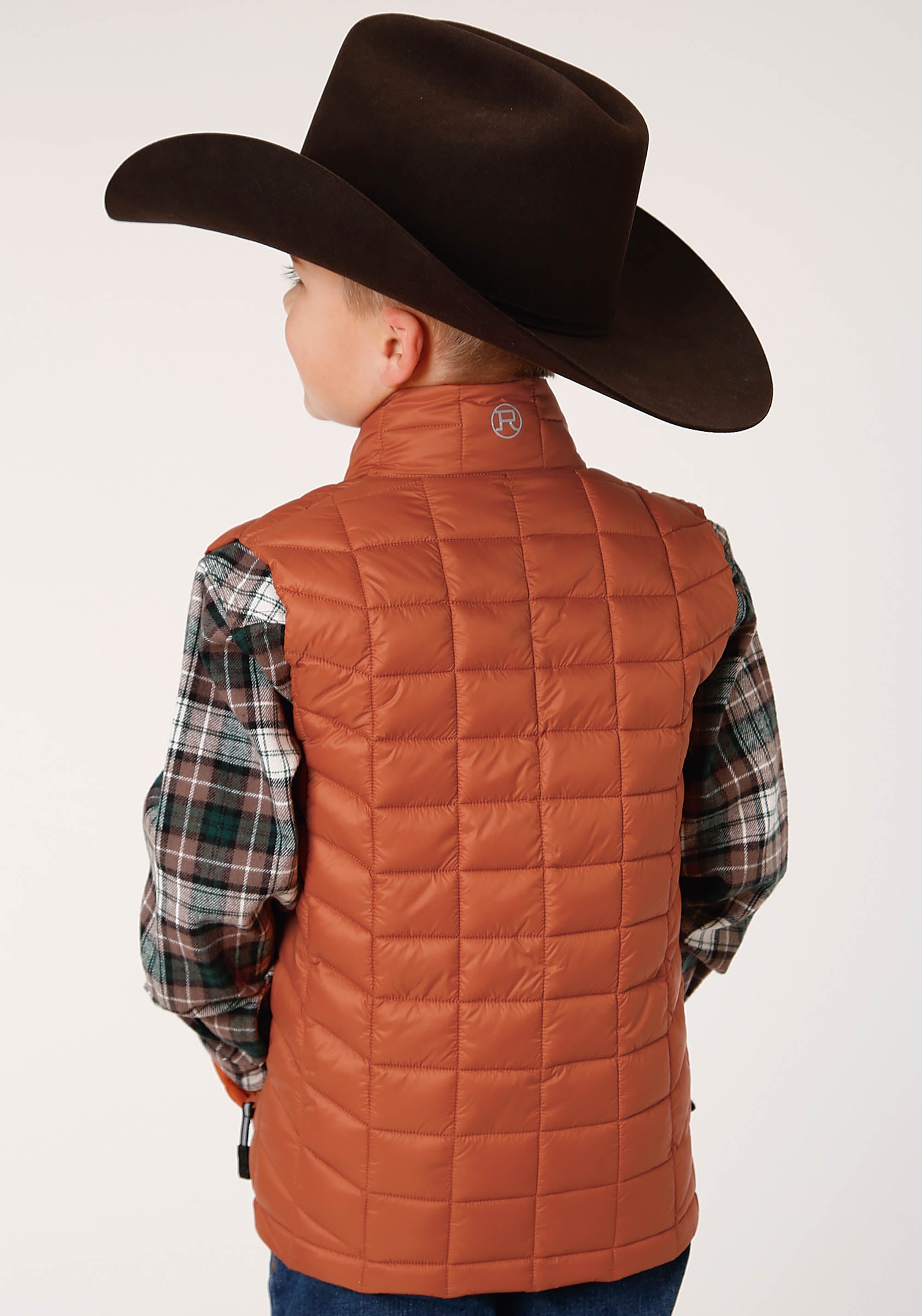 Roper Boys Crushable Poly Filled Down Vest - Flyclothing LLC