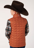 Roper Boys Crushable Poly Filled Down Vest - Flyclothing LLC