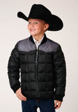 Roper Boys Quilted Poly Filled Western Jacket