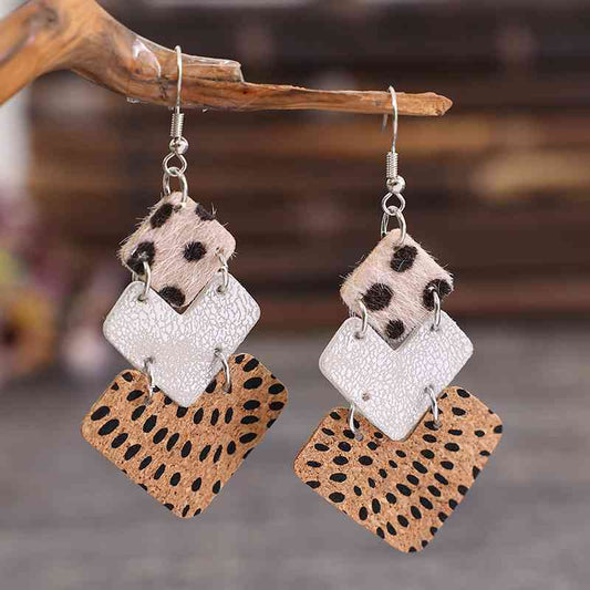 Alloy Drop Earrings - Trendsi