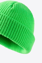 Calling For Winter Rib-Knit Beanie - Trendsi