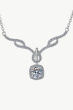 Right On Trend Moissanite Pendant Necklace - Flyclothing LLC