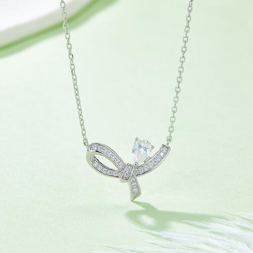 Moissanite 925 Sterling Silver Necklace - Flyclothing LLC