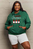 Simply Love Full Size MERRY CHRISTMAS Graphic Hoodie - Flyclothing LLC