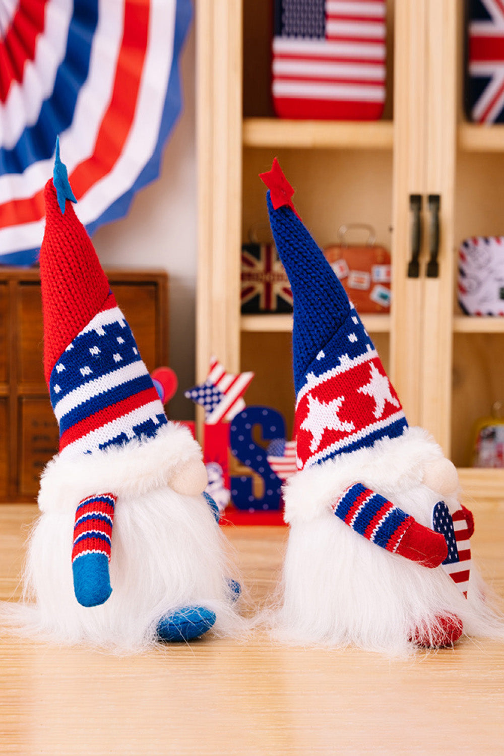 2-Piece Independence Day Knit Decor Gnomes - Flyclothing LLC