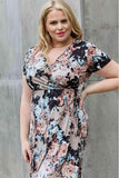 Heimish Give Me Roses Full Size Floral Maxi Wrap Dress - Flyclothing LLC