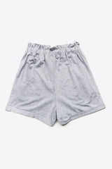 Buttoned Drawstring Waist Cuffed Shorts - Flyclothing LLC