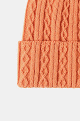 Mixed Knit Cuff Beanie - Flyclothing LLC