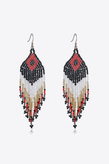 Beaded Dangle Earrings - Trendsi