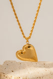 Heart Pendant Copper Necklace - Flyclothing LLC