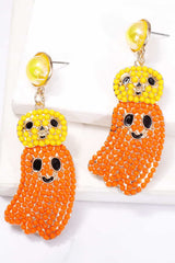 Halloween Ghost Shape Dangle Earrings - Flyclothing LLC