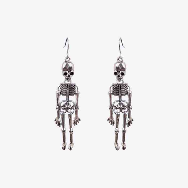 Skeleton Alloy Earrings - Flyclothing LLC