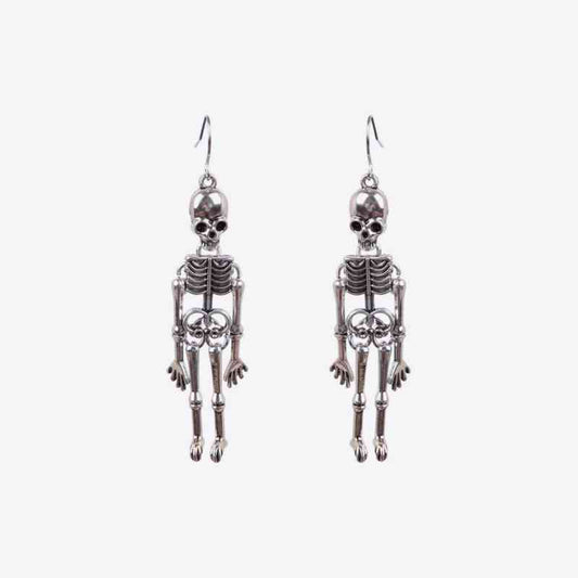 Skeleton Alloy Earrings - Flyclothing LLC