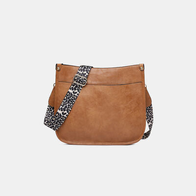 PU Leather Leopard Shoulder Bag - Flyclothing LLC