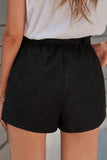 Paperbag Waist Belted Pocket Shorts - Flyclothing LLC