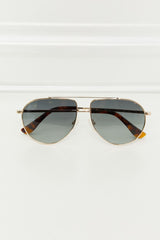 TAC Polarization Lens Aviator Sunglasses - Flyclothing LLC