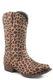 Roper Little Girls Snip Toe All Over Leopard Print