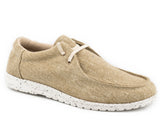 Roper Little Boys Tan Canvas Low Chukka