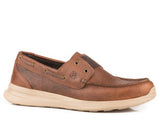 Roper Mens Brown Oiled Leather Upper