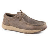 Roper Mens Rustic Brown Leather Upper