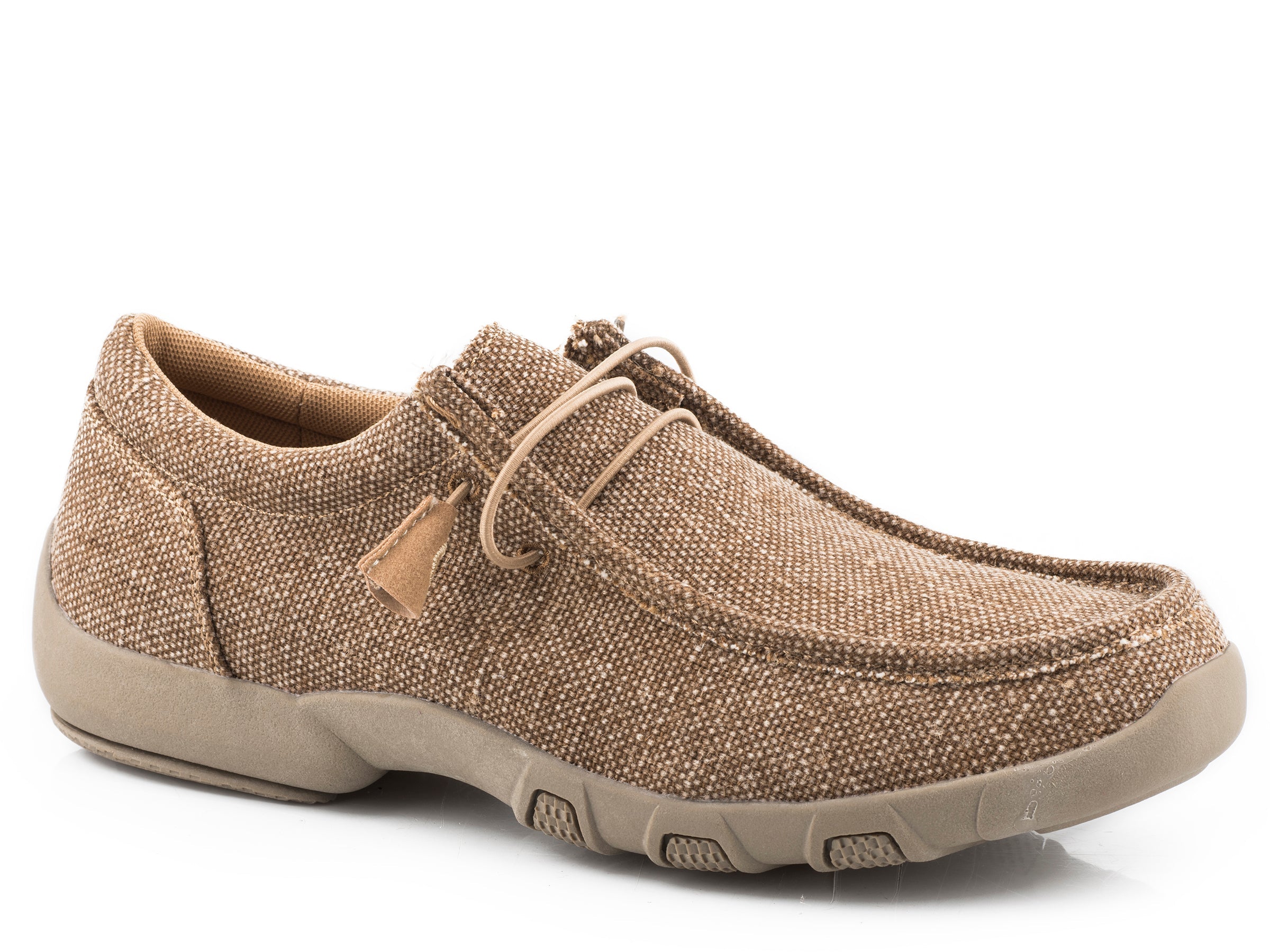 Roper Mens Tan Canvas Fabric - Roper