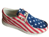 Roper Mens Upper All-Over Flag Design